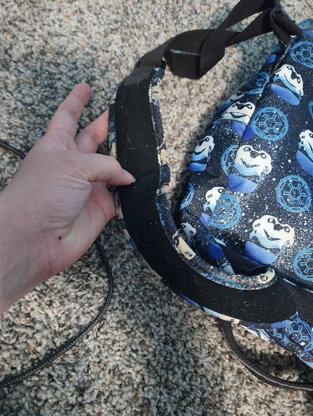 Kipling x Disney Star Wars Seoul Backpack - Stormtrooper Print (No Charm)